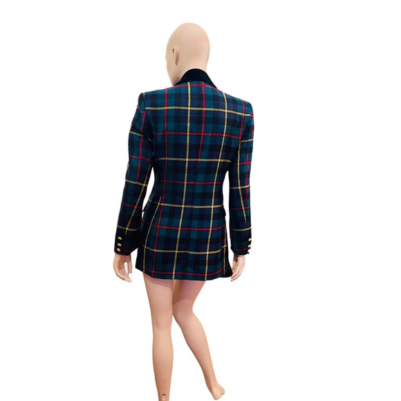 Gabrielle Bellini Made in Italy Vintage Virgin Pure Wool Blazer Size S - Picture 7 of 9